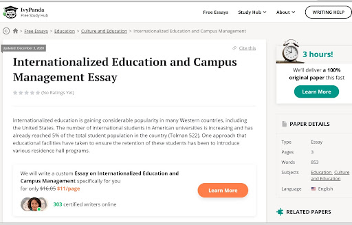 internationalized-education-and-campus-management-essay