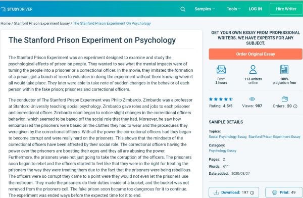 the-stanford-prison-experiment-on-psychology